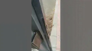 Вариант замка на откатные ворота