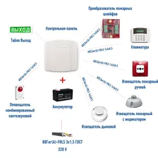 Оповещатель МАЯК-12 -К свето-звуковой Электротехника и автоматика