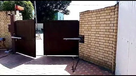 Автоматизация распашных ворот nice wingo5bdkce (umdom123.ru)
