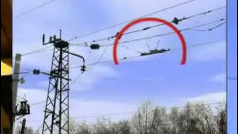 Опасные места на контактной сети