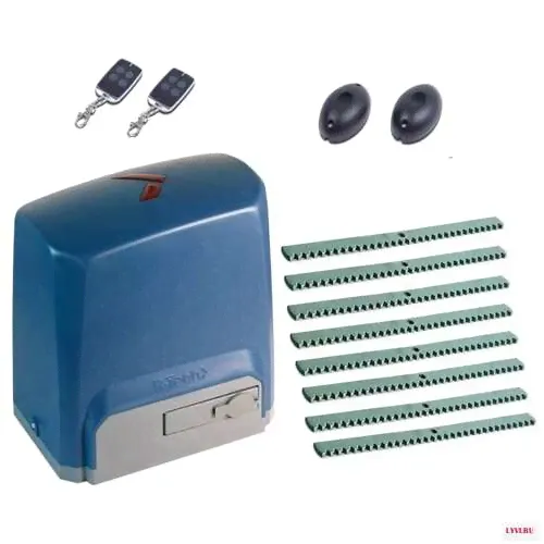 Автоматика для откатных ворот R-Tech SL1000AC.M-KIT-F8, комплект: привод, фотоэлементы, 2 пульта, 8 реек