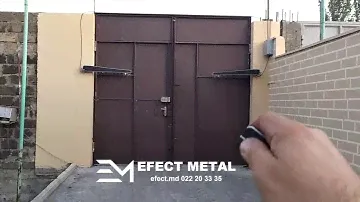 Итальянская автоматика для распашных ворот в Молдове с монтажом - EFECT METAL 022 20 33 35